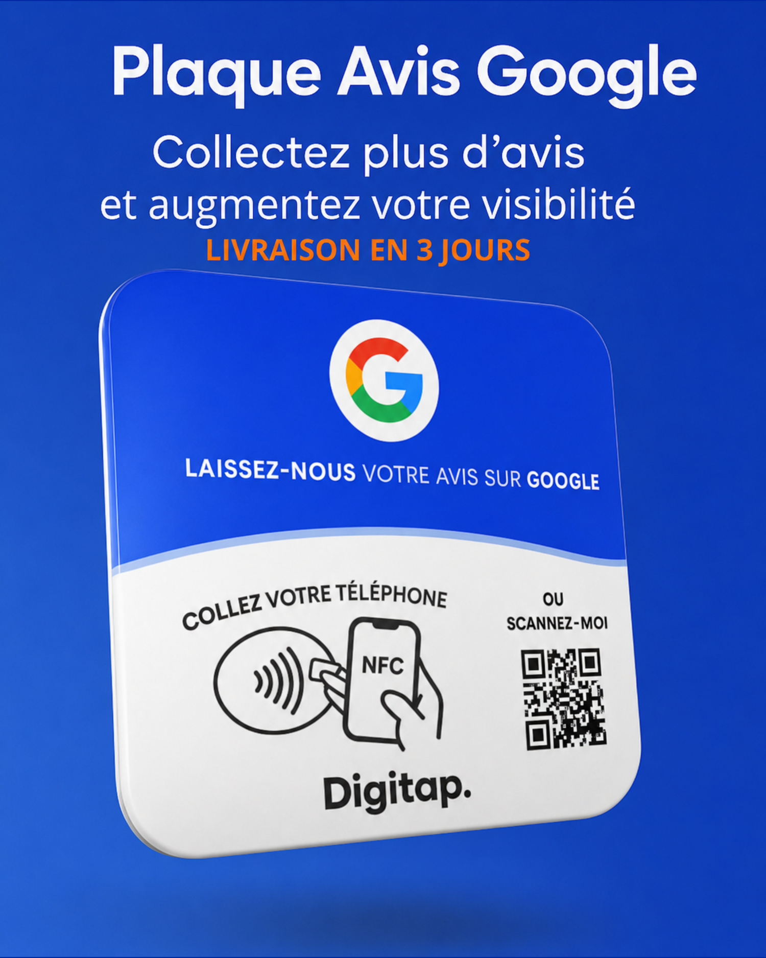 Plaque Avis Google